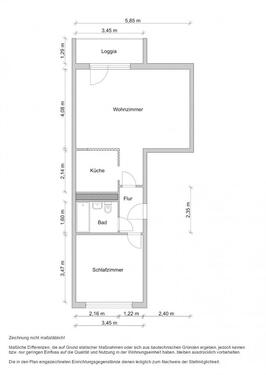 Foto - 2 Zimmer Etagenwohnung zur Miete in Zwickau