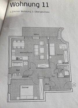 Foto - 3 Zimmer Etagenwohnung zur Miete in Berlin