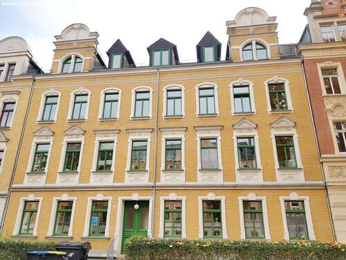 Foto - Helle 1-Raum-Wohnung, 38 m², im 1. OG eines sanierten Gründerzeithauses in Chemnitz Kassberg