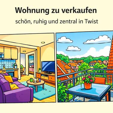 Foto - Wohnung zu Verkauf - schön, ruhig und zentral in Twist