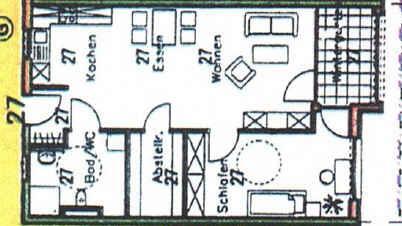 Foto - 2 Zimmer Etagenwohnung zur Miete in Herrenberg