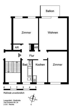 Foto - 3 Zimmer Etagenwohnung zur Miete in Langenfeld (Rheinland)