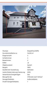 Foto - Einfamilienhaus zum Kaufen in Wächtersbach