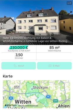 Foto - Etagenwohnung zum Kaufen in Witten