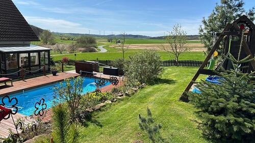 Foto - Ferienwohnung Nähe Geiselwind! ruhig gelegen mit Pool