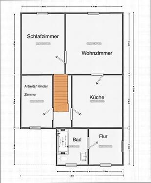 Foto - Etagenwohnung in Krakow am See zur Miete