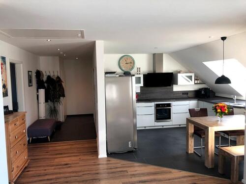 Foto - Bezugsfreie 3,5Z GB WHG mit Penthouse-Feeling, Stellplatz, EBK