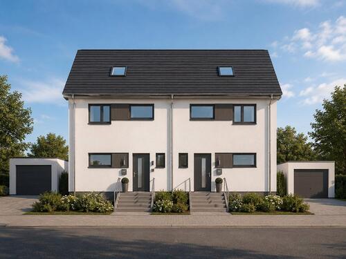 Foto - Moderne Neubau Doppelhaushälfte mit Gestaltungsspielraum