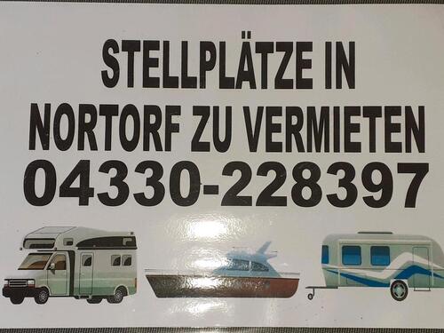 Foto - Stellplätze in Nortorf Wohnwagen Wohnmobil Boot Anhänger