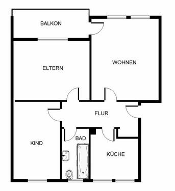 Foto - Ich bin noch zu haben ! - 740,00&nbsp;EUR Kaltmiete, ca.&nbsp; 71,16&nbsp;m&sup2;