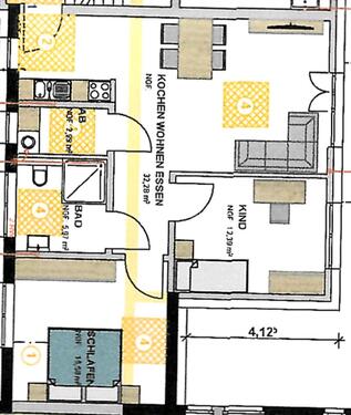 Foto - Etagenwohnung in Altenbeken zur Miete