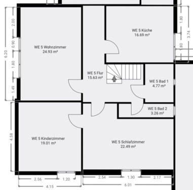Foto - 3 Zimmer Dachgeschoßwohnung in Minden