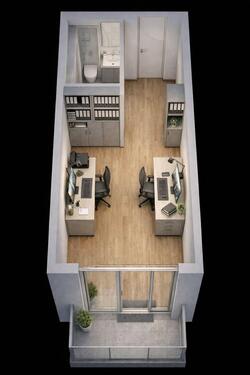 Foto - 1-Zimmer-Büro in zentraler Lage – Darmstadt-Mitte