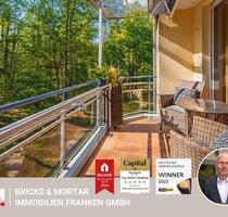 Exklusiv wohnen im Grünen: 4-Zimmerwohnung in Langwasser-Nord mit 2 Balkonen und TG-Stellplatz - Nürnberg