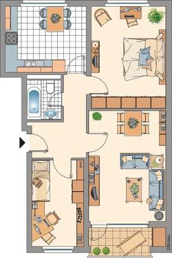Foto - Etagenwohnung in Essen zur Miete