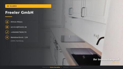 Foto - 2 Zimmer Etagenwohnung zur Miete in Hamburg