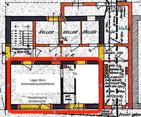 Foto - trockenes Lager (EG) o. Büro, Warenautom., Gerhardstr. Heidstock