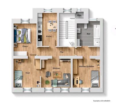 Foto - 4 Zimmer Etagenwohnung in Wuppertal