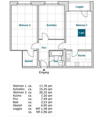 Foto - Etagenwohnung zur Miete in Dresden