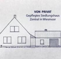 Gepflegtes Siedlungshaus mit Garage und Werkstatt in Wiesmoor
