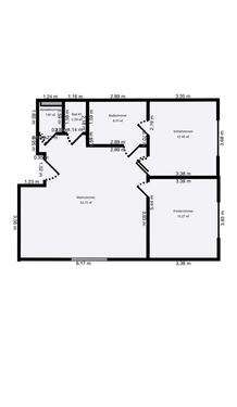 Foto - 80m2 Obergeschoss Wohnung 68647 Biblis