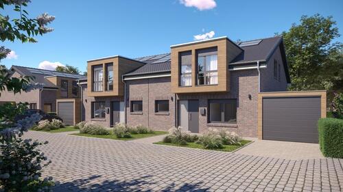 Foto - Moderne Doppelhaushälften in Holtensen – KfW-förderfähig