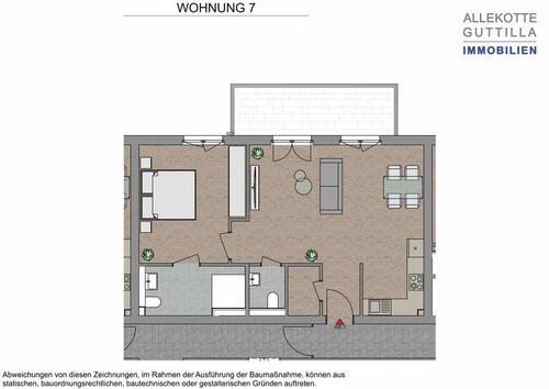 Foto - Exkusive 2 Zimmer Etagenwohnung zur Miete-Erstbezug