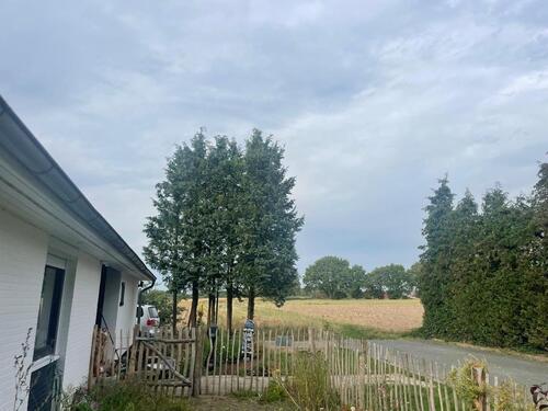 Foto - Besonderes Einfamilienhaus mit Fernblick über Feld und Wälder
