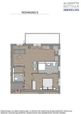 Foto - Exkusive 2 Zimmer Etagenwohnung zur Miete-Erstbezug