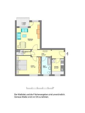 Foto - 2 Zimmer Etagenwohnung zur Miete in Herford
