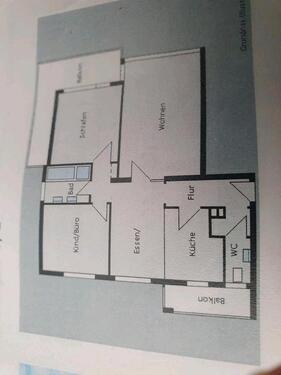 Foto - 3,5 Zimmer Wohnung zur Miete - 1.030,00&nbsp;EUR Kaltmiete, ca.&nbsp; 93,00&nbsp;m&sup2;