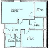[TSP#850] 3-Zimmer-Wohnung in zentraler Lage von Dornum mit Balkon