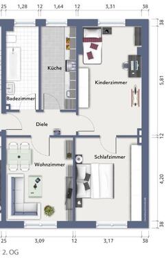 Foto - Etagenwohnung in Gladbeck