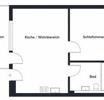 2-Zimmer Wohnung inkl. Balkon, Stellplatz, EBK - Cadolzburg