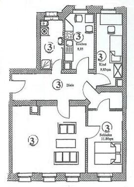 Foto - Etagenwohnung zum Kaufen in Leipzig
