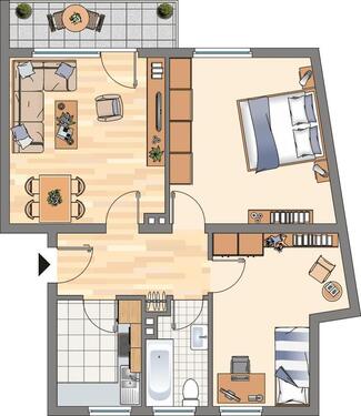Foto - 3 Zimmer Etagenwohnung zur Miete in Castrop-Rauxel