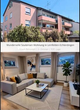 Foto - Erstbezug ! Souterrain Wohnung in Leinfelden-Echterdingen