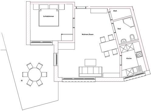 Foto - 2 Zimmer Etagenwohnung in Bad Mergentheim