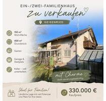 Haus in Geisenried - 330.000,00&nbsp;EUR Kaufpreis, ca.&nbsp; 150,00&nbsp;m&sup2; in Marktoberdorf (PLZ: 87616)