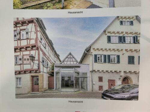 Foto - kleines WohnGeschäftshaus in Markgröningen