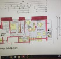 Dachwohnung mit Balkon zu vermieten - Recke