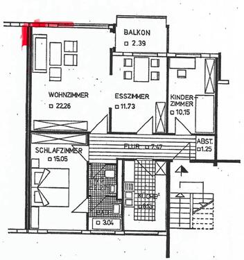 Foto - Schöne 4 Zimmer Wohnung in Altwarmbüchen provisionsfrei