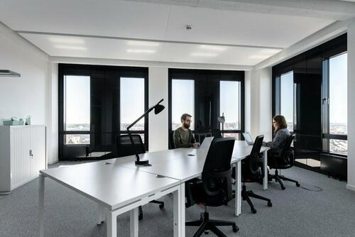 Foto - Wunderschön eingerichtete Büroräume für 4 Personen in Spaces Kallmorgen Tower