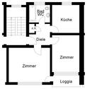Foto - 2 Zimmer Etagenwohnung zur Miete in Osnabrück