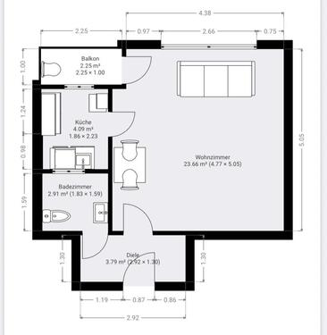 Foto - Etagenwohnung zur Miete in Berlin