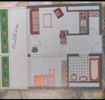 Verkaufe Wohnung 2 Zi., 44qm in Moosach - München Am Hart