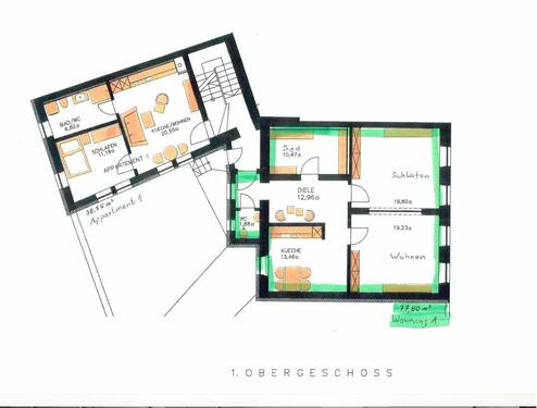 Foto - Wohnung mit 78m2; zentrale Lage in Ruhmannsfelden