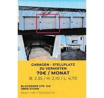 Garagenstellplatz in Stuhr zu vermieten: 65 Euro pro Monat - Weyhe