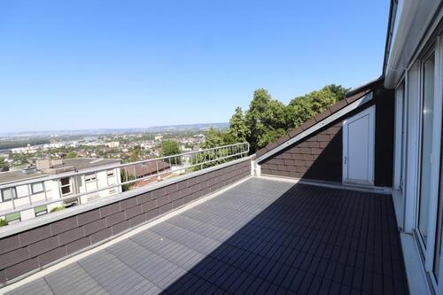 Foto - Aussergewöhnliches, modern möbliertes Single Dachterassen Apartme