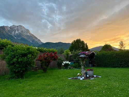 Foto - 3-Zimmer-Gartenwohnung mit Bergblick in Piding – provisionsfrei